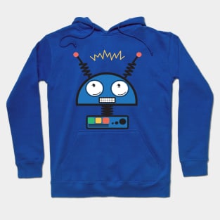 Retro Sci-Fi Fun Pet Robot BoomBoomInk Hoodie